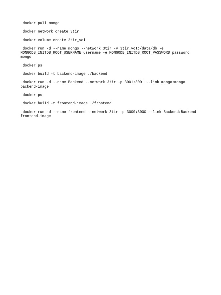 MongoDB Docker Setup Guide | PDF