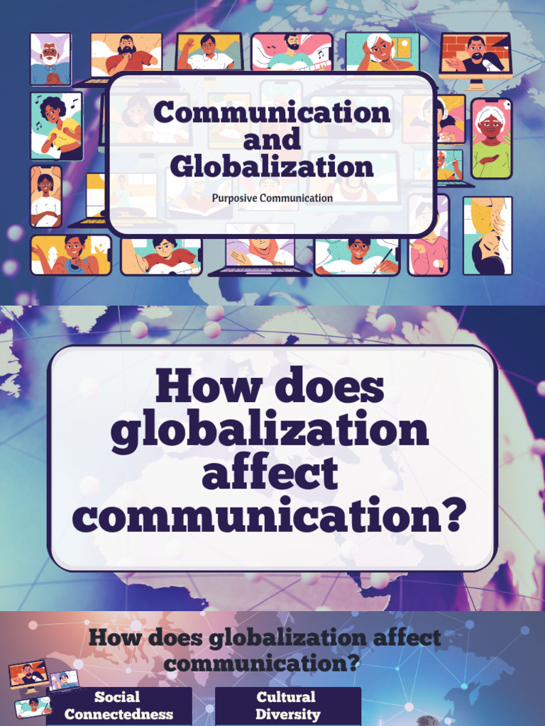 Impact of Globalization on Communication | PDF | Communication ...