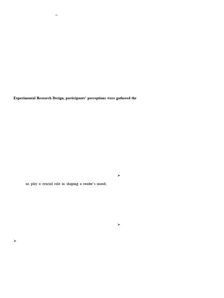 Emotional Effects of Lighting on Reading | PDF | Lighting | Emotions