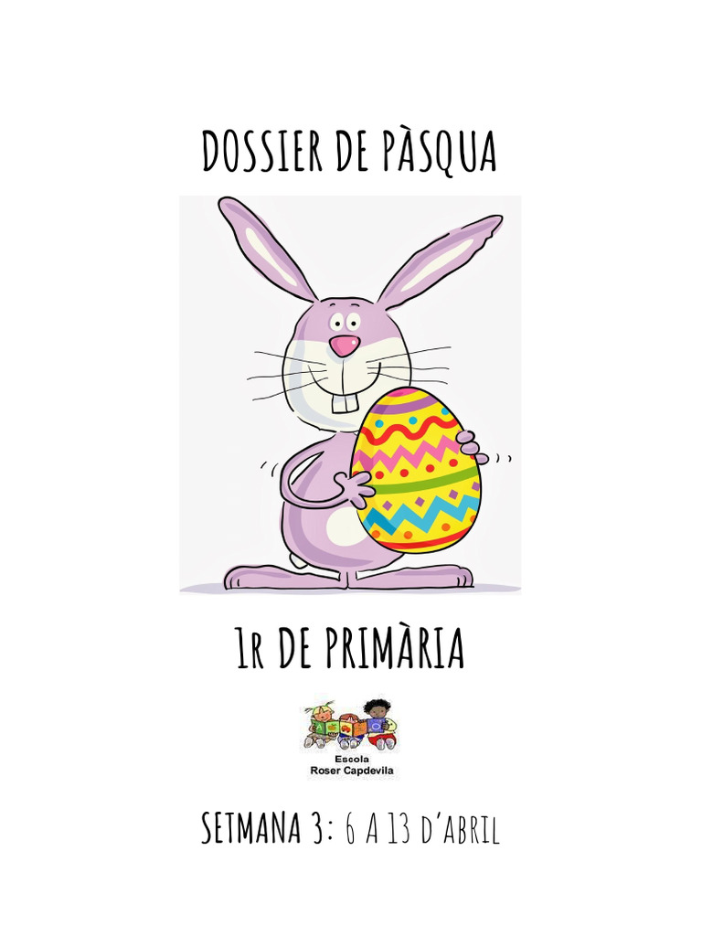 Dossier de Pasqua Lletra de Pal | PDF