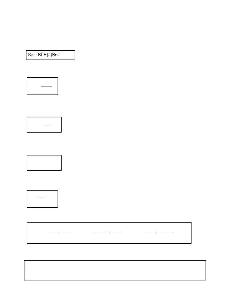 Formulae Sheet | PDF