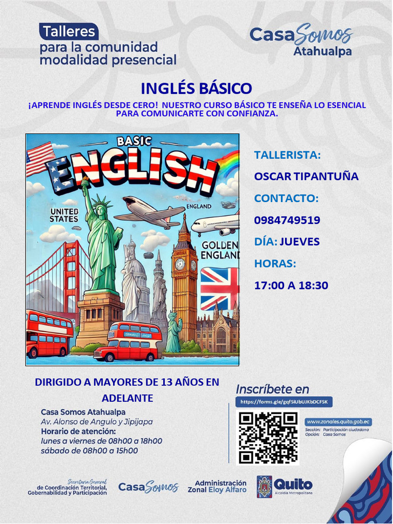 Curso de Inglés Básico para Adultos | PDF