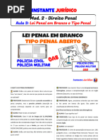 Estrutura e Classificação da Lei Penal | PDF | Direito Penal | Crimes