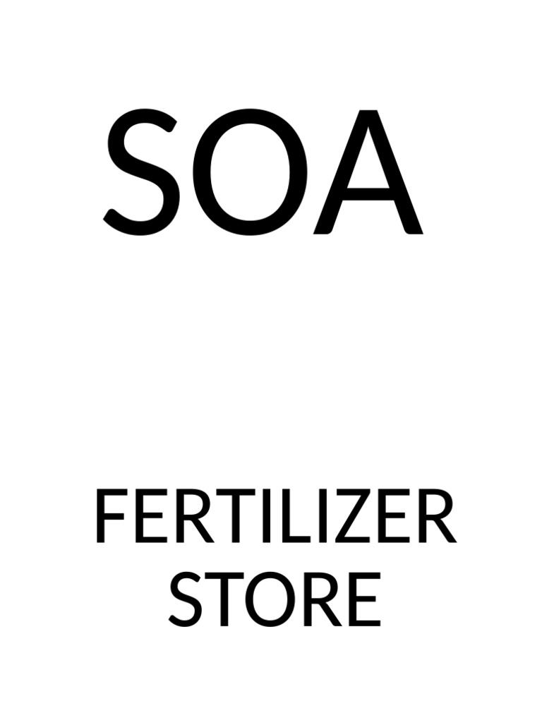 Fertilizer and Chemical Storage Guidelines | PDF