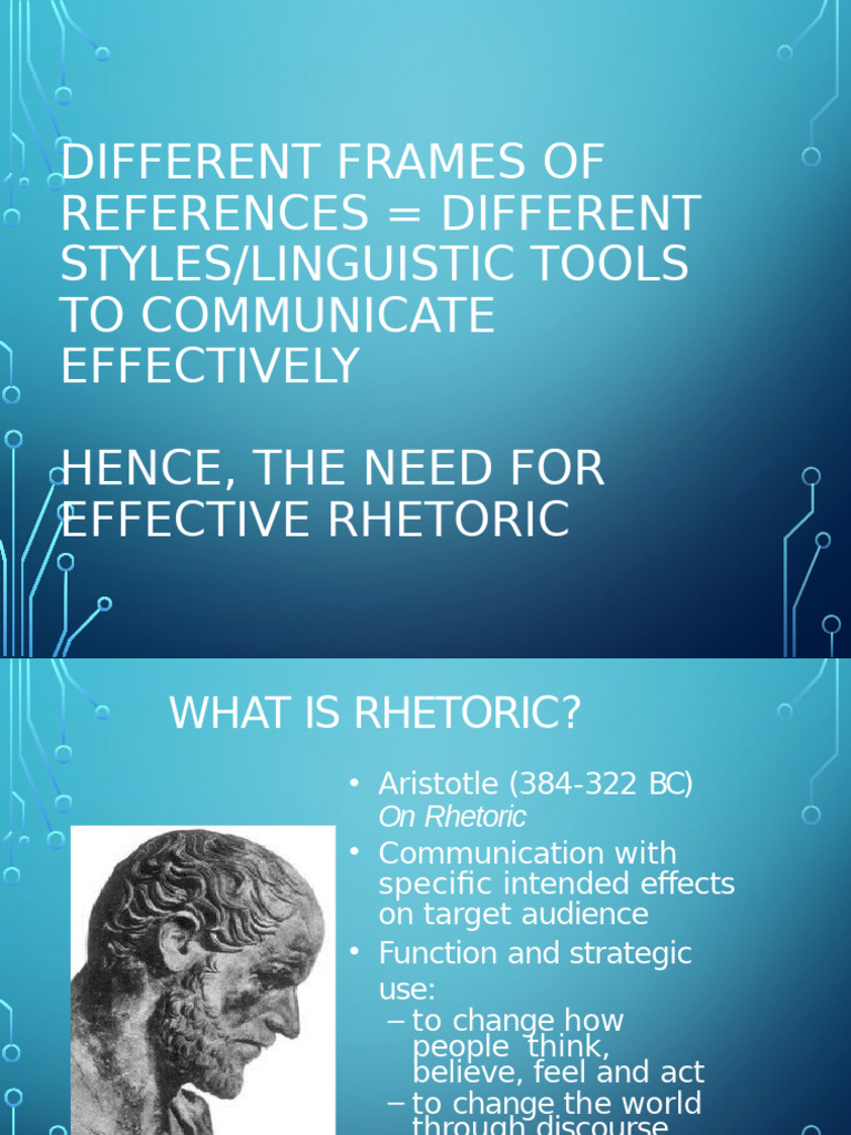 Rhetoric Session11 | PDF