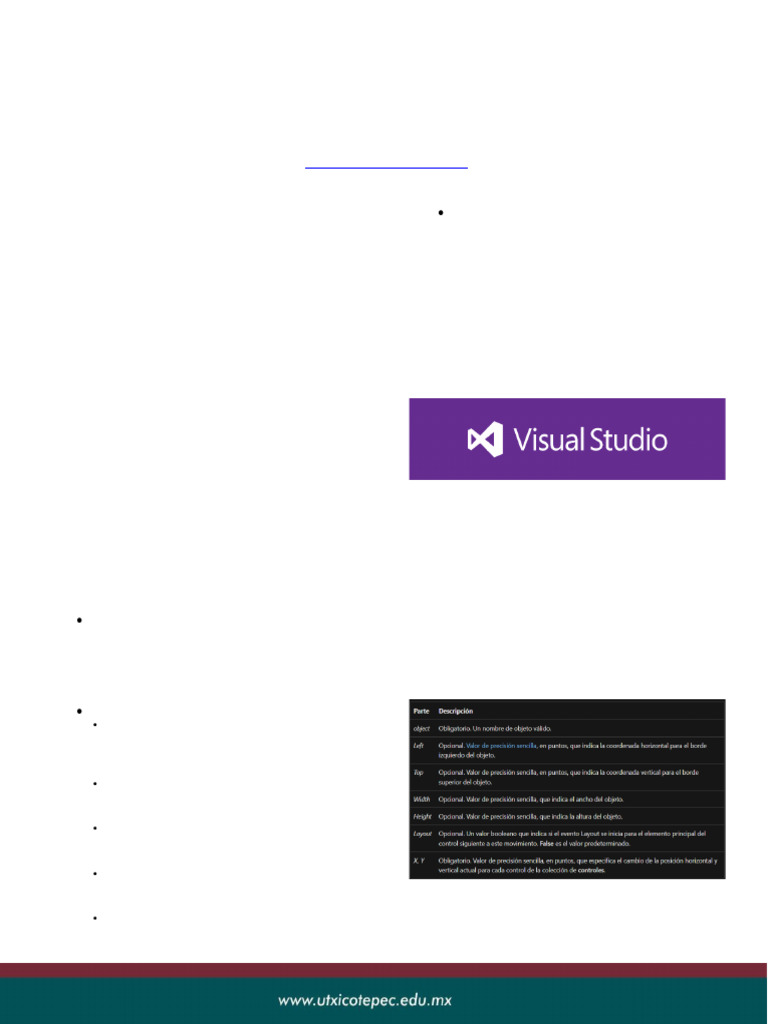 Movimiento de Objetos en Visual Basic | PDF | Básico | Entorno de ...