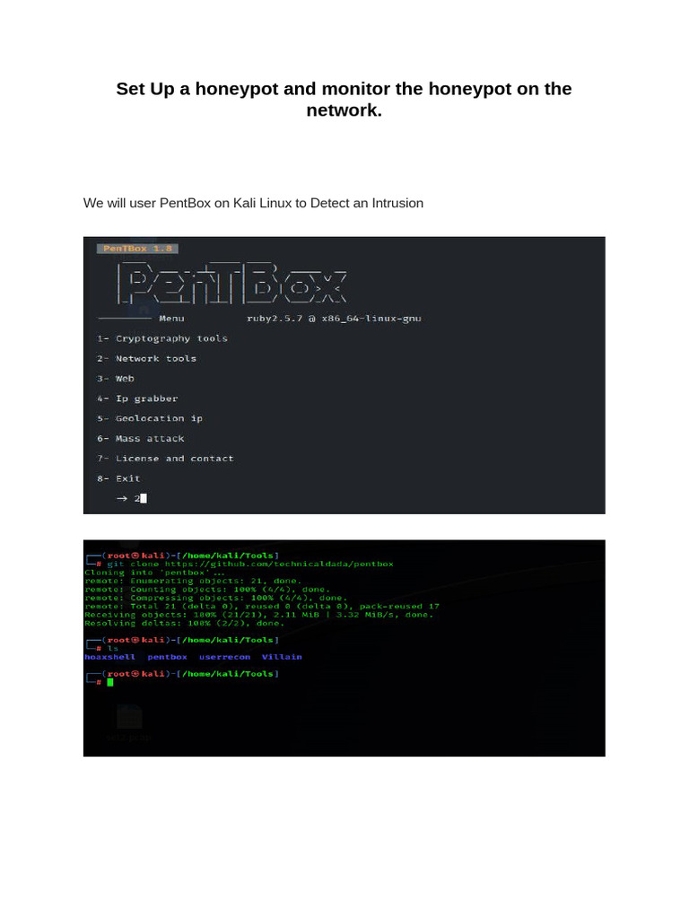 Honeypot Setup and Intrusion Detection | PDF