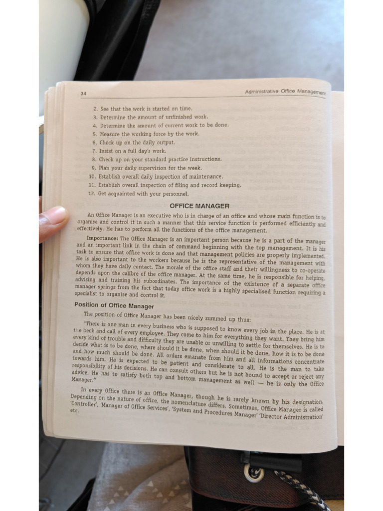 Office Manager | PDF