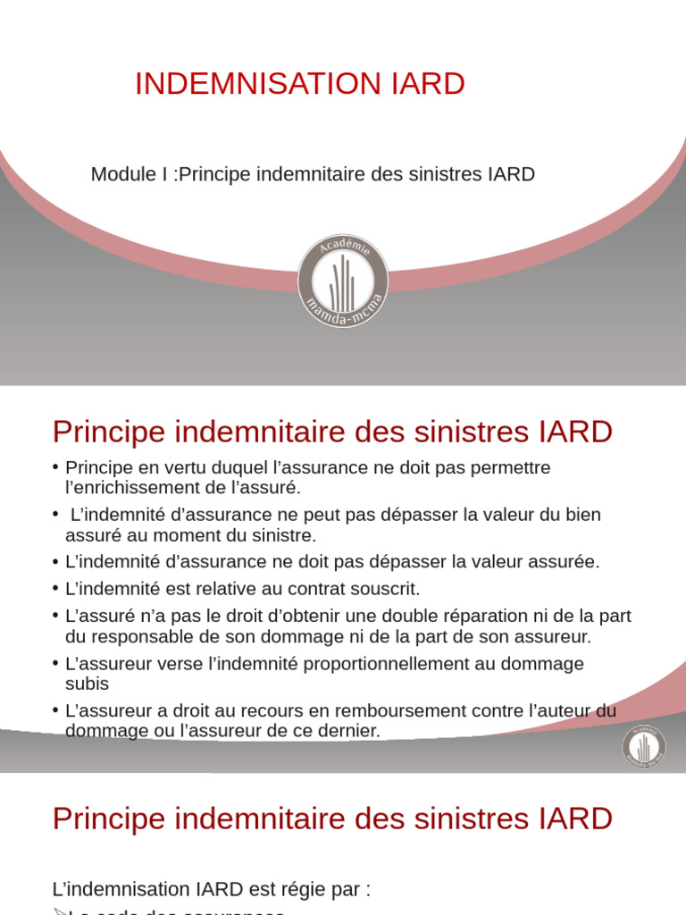 Indemnisation Sinistre Auto Sans Reparation