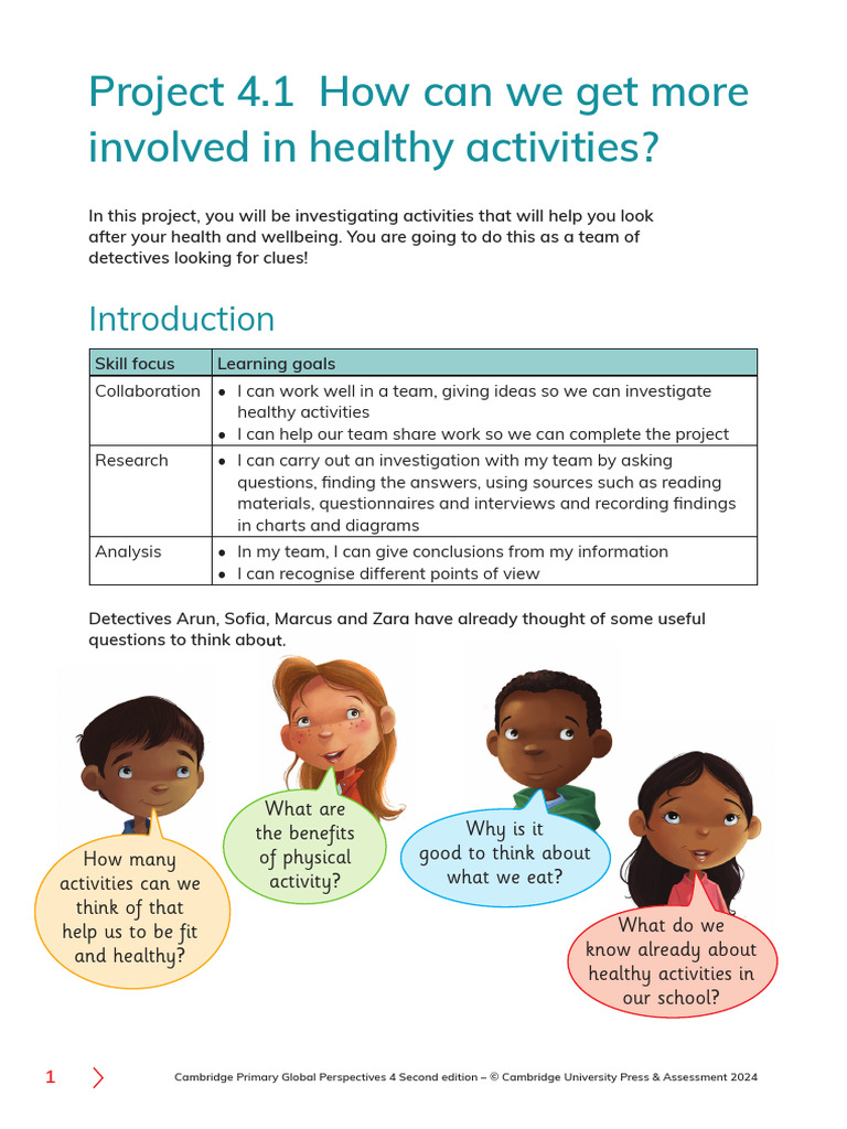 Engaging in Healthy Activities Project | PDF | Cognition | Cognitive ...