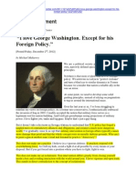 ''I Love George Washington. Except for His Foreign Policy'' -- Michael Maharrey -- Dec 2 '11 -- Florida Tenth Amendment Center