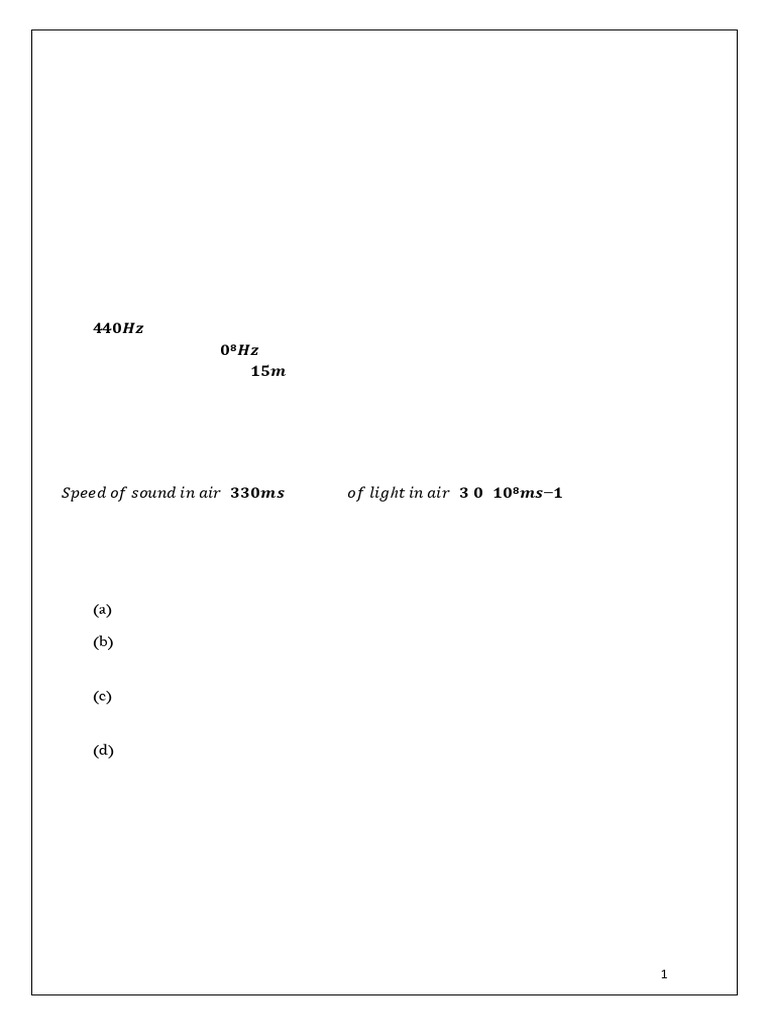 Understanding Waves and Light in Physics | PDF | Radioactive Decay ...