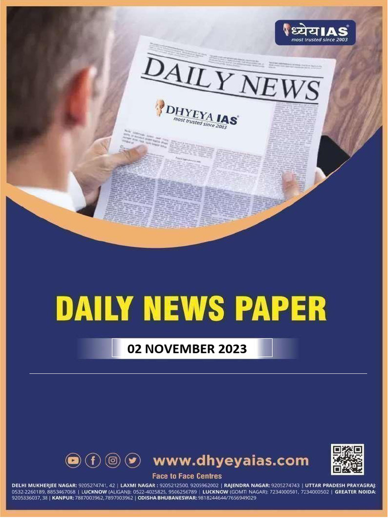 News Paper 02 Nov. 2023 | PDF