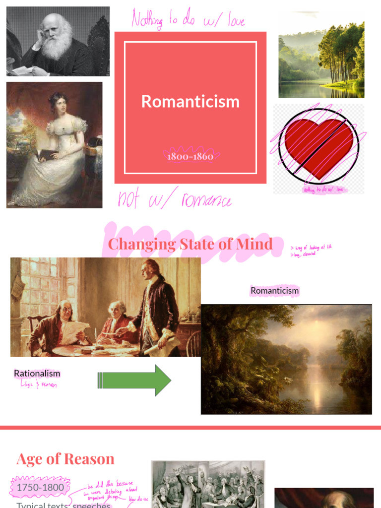 Understanding Romanticism (1800-1860) | PDF | Romanticism | Reason