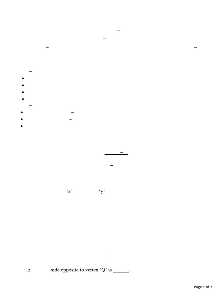 Vi Maths | PDF | Elementary Mathematics | Geometric Shapes