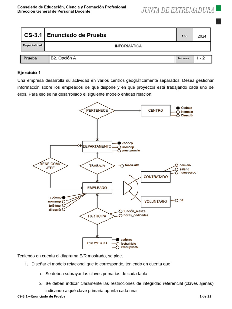 Modelo Relacional y SQL para Informática | PDF | Enrutador (Computación ...