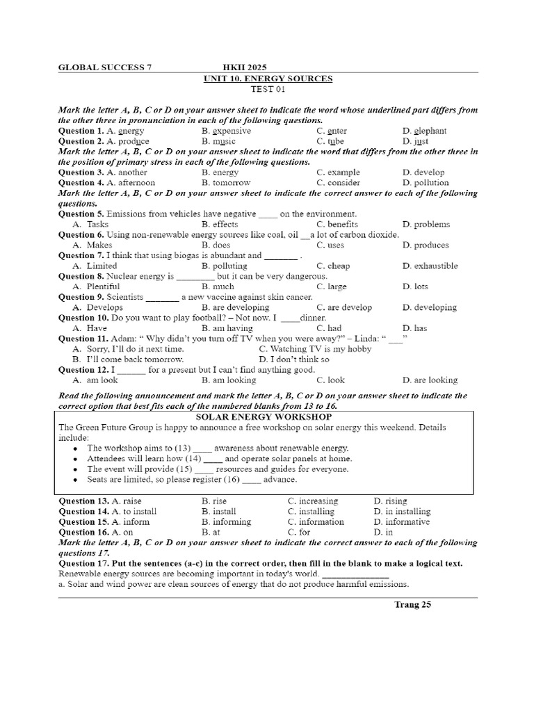 Unit 10 Gs | PDF