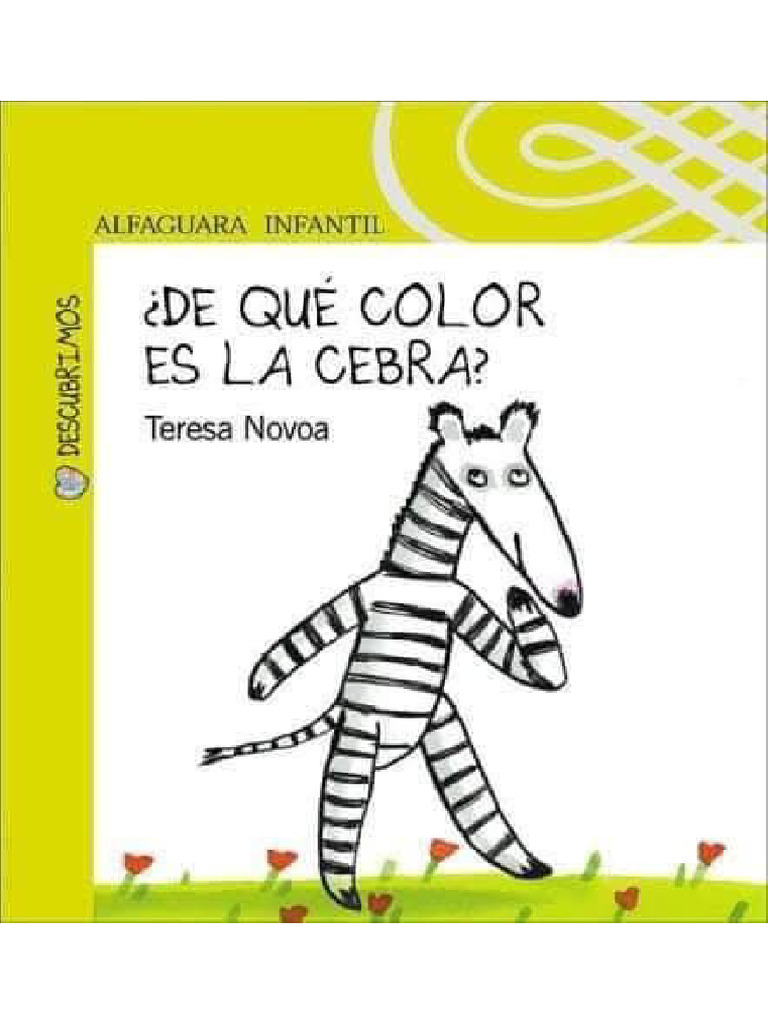 De Que Color Es La Cebra | PDF