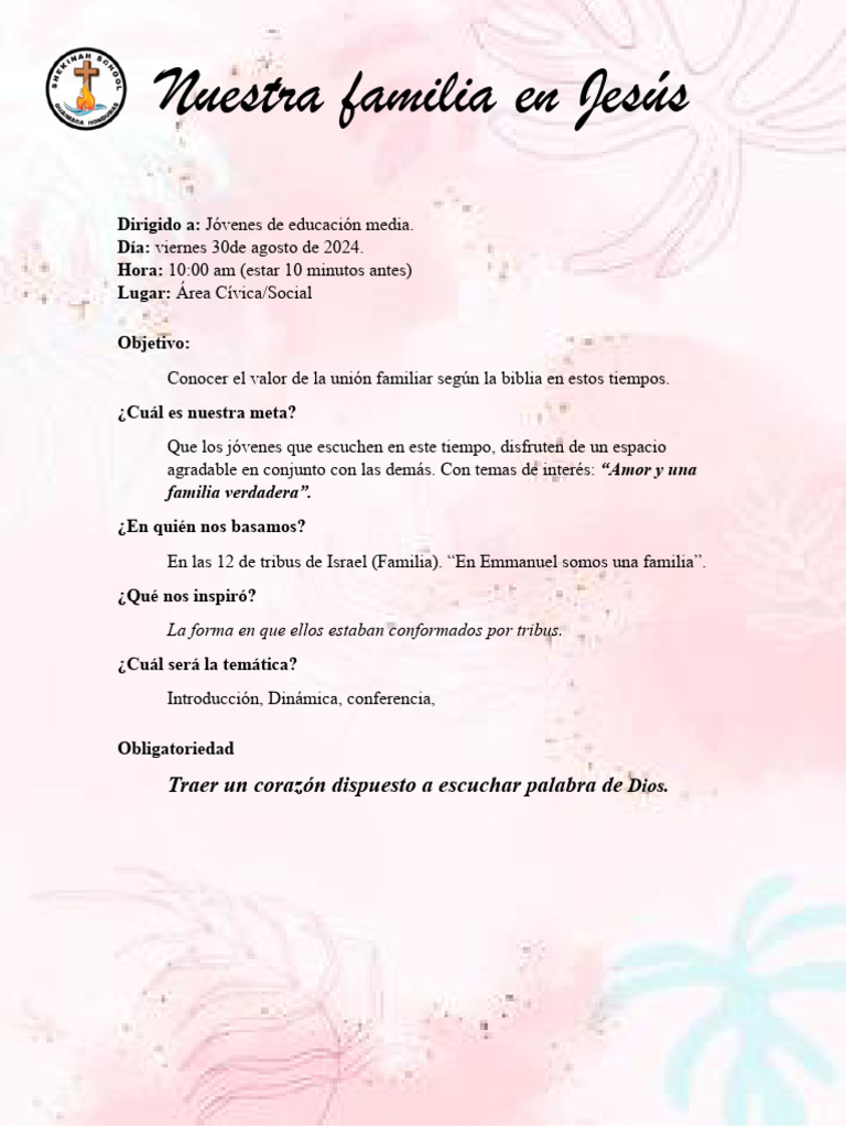 Dia de La Familia | PDF