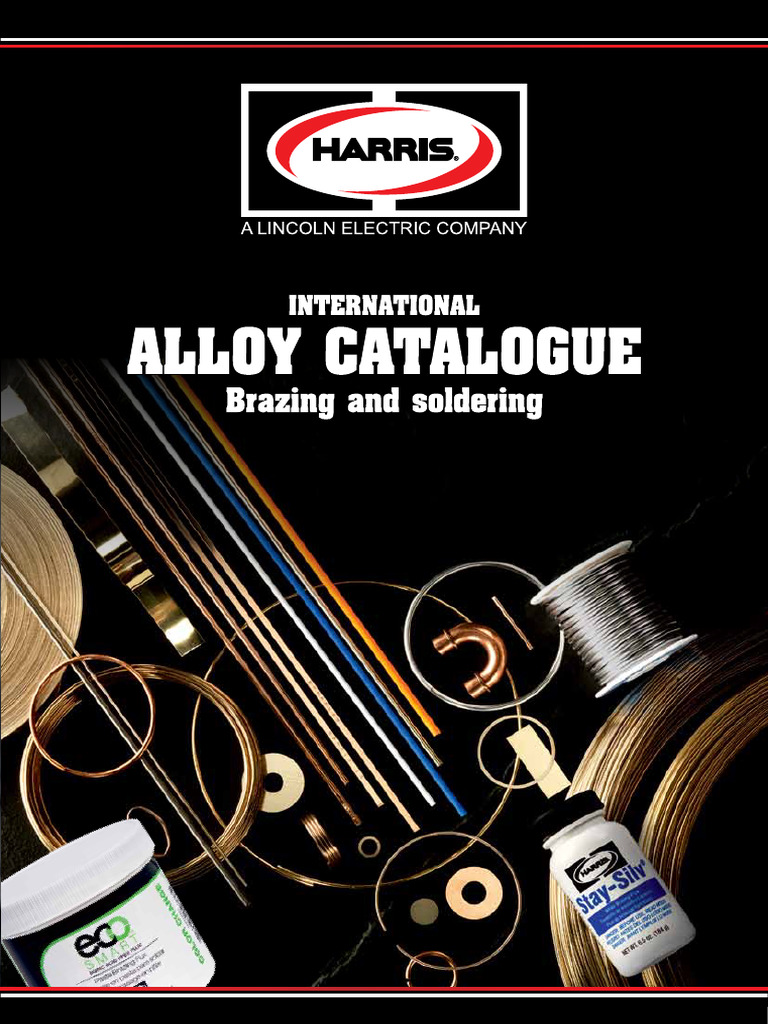 Harris Blockade Welding Alloys Overview | PDF | Soldering | Alloy