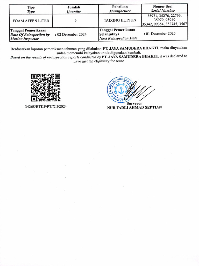 PMK Certificate 2 | PDF