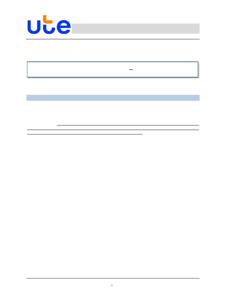 Llamado de UTE | PDF | Parentesco | Salario
