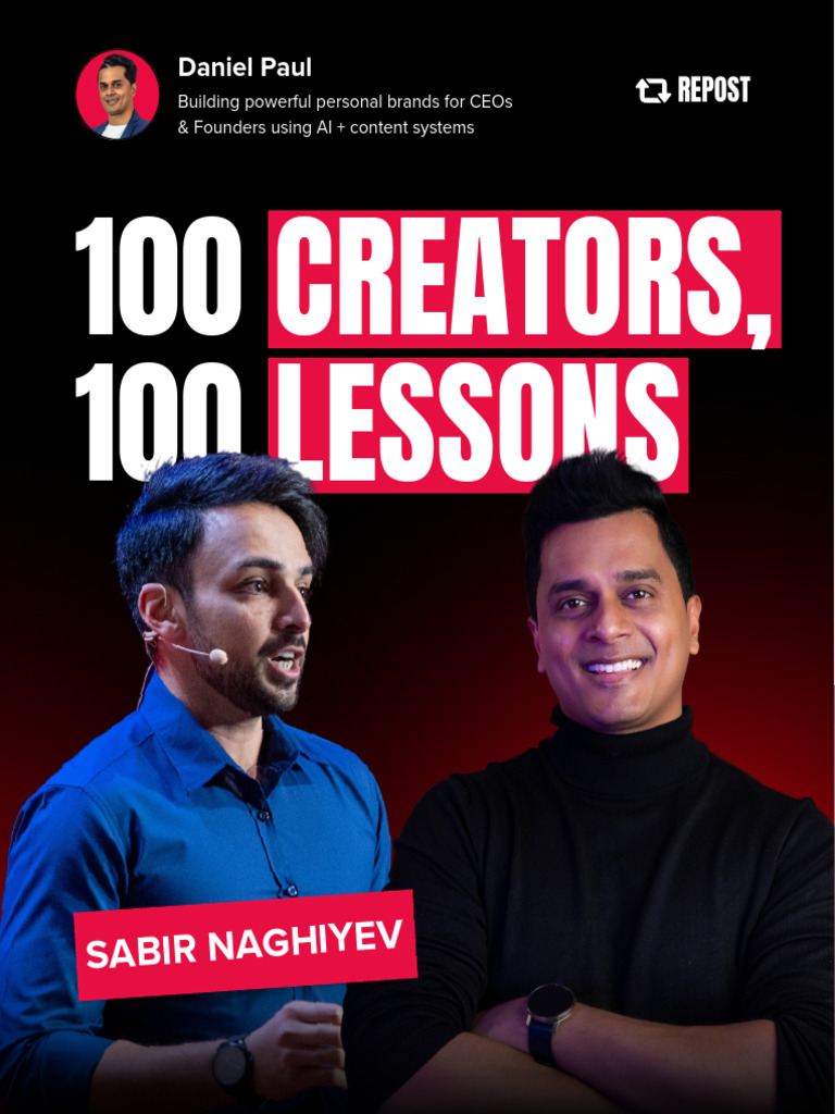 100 Lessons for CEOs: Brand Building Tips | PDF | Linked In | Human ...