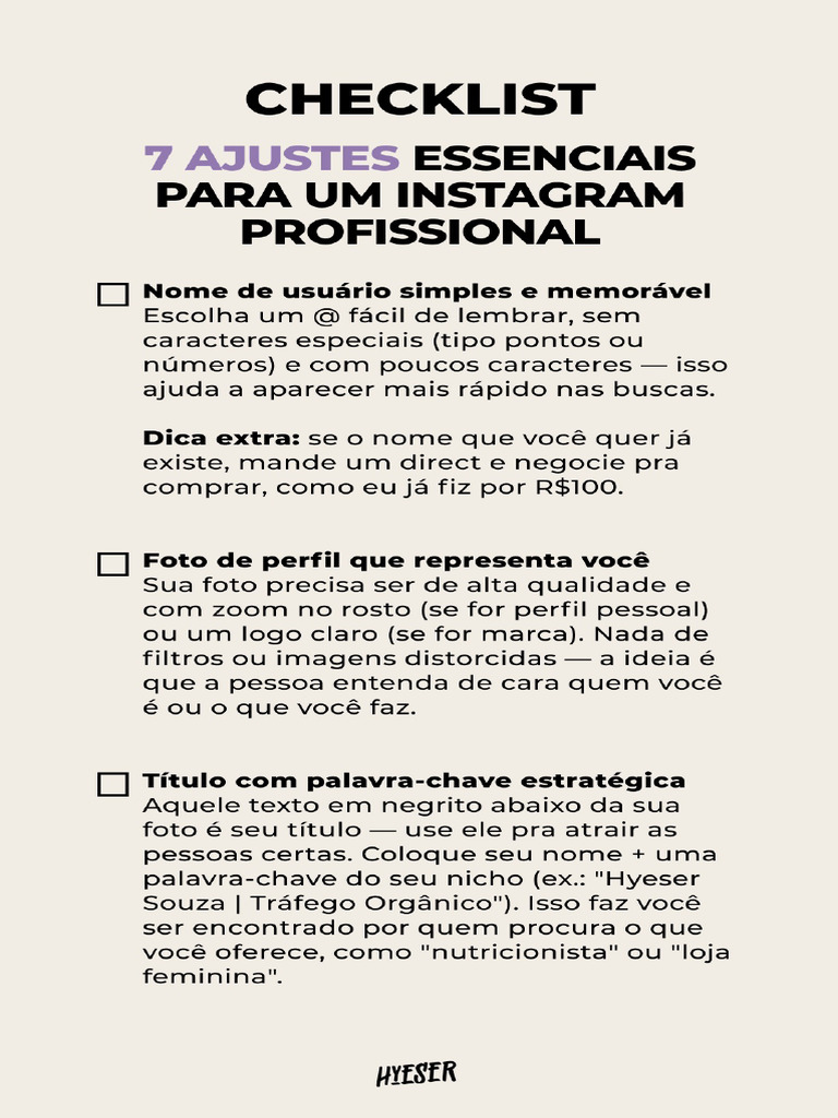 CHECKLIST | PDF