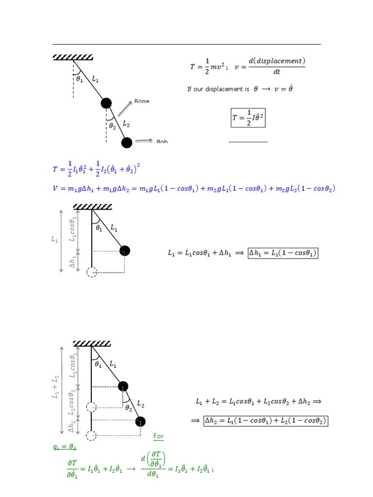 Double Pendulum | PDF
