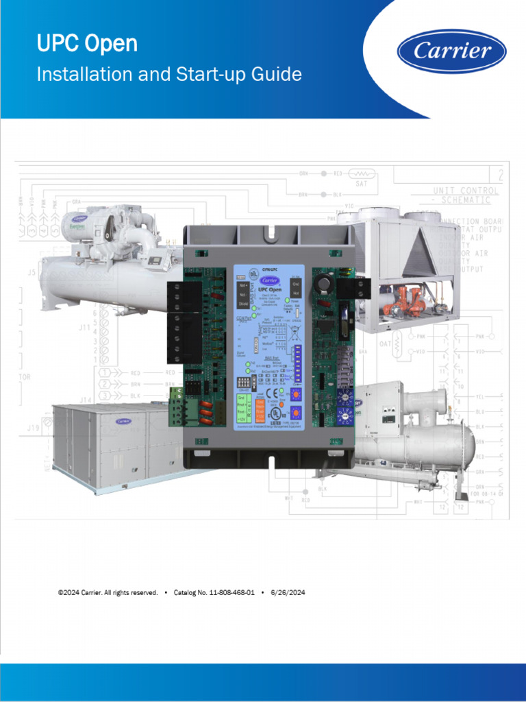 Carrier UPC Open Board | PDF | Power Supply | Electrical Wiring