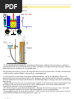 Verifying Boyle's Law