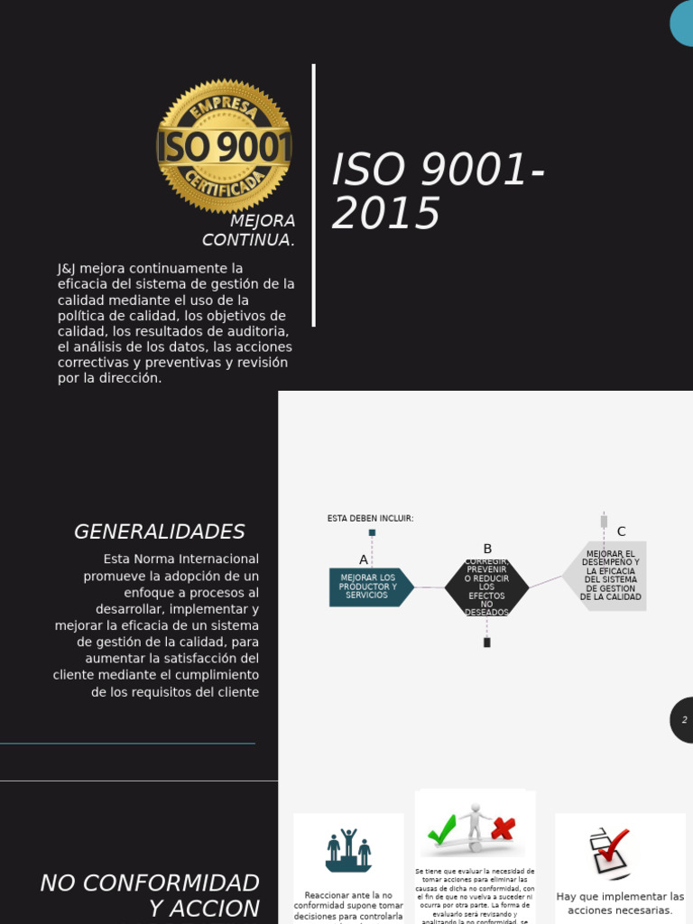 Mejora Continua en ISO 9001:2015 | PDF | Calidad (comercial) | Gestión ...