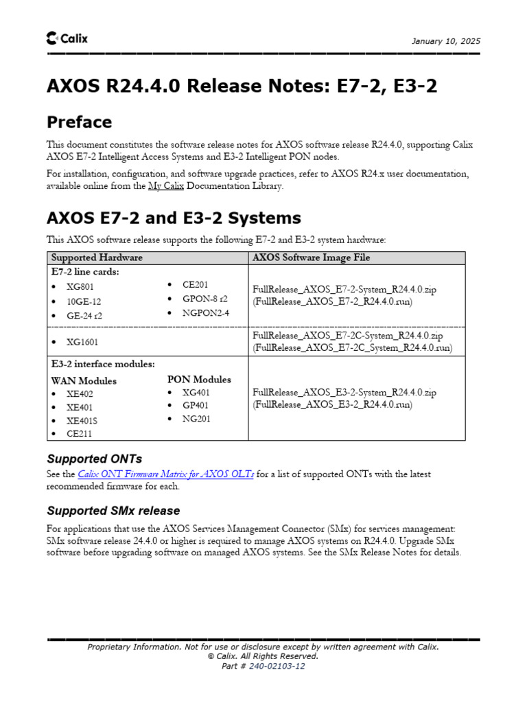 AXOS R24.4.0 Release Notes Overview | PDF | Command Line Interface | Radius