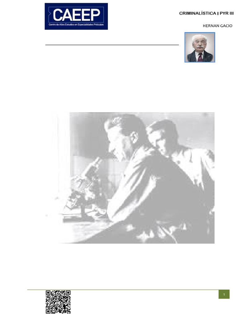 Reglas del Perito según Locard | PDF