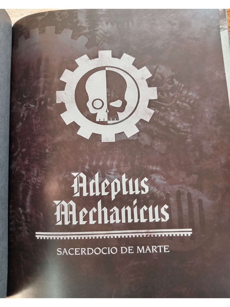 Codex Adeptus Mechanicus ESP 10 Edicion | PDF