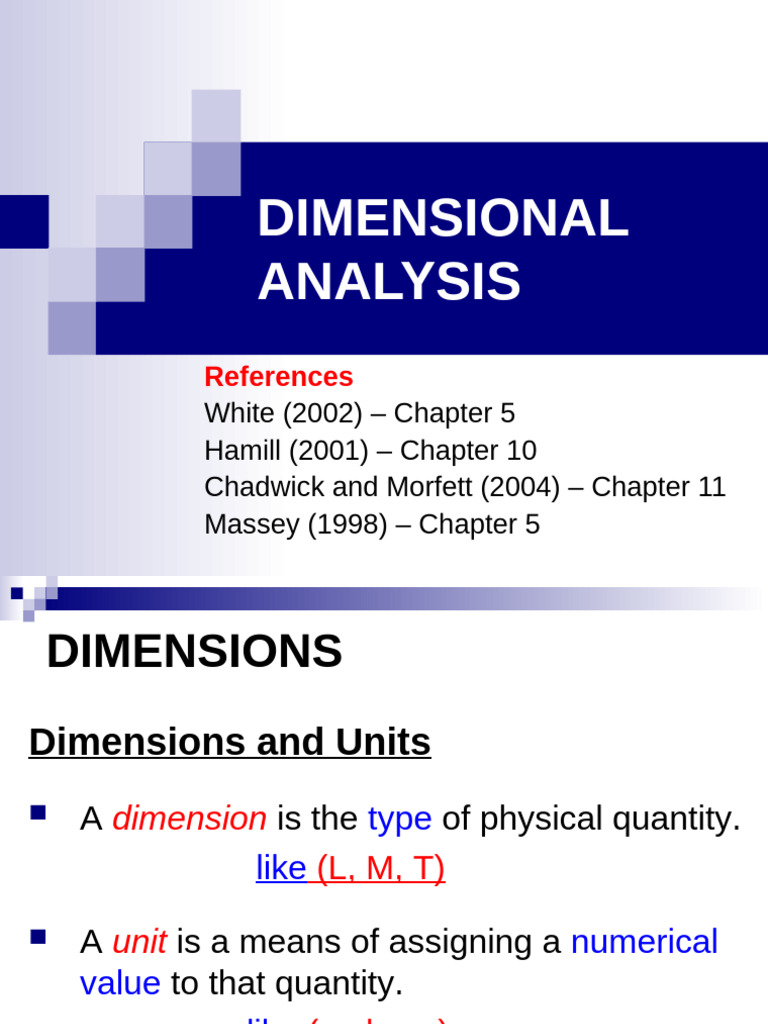 Dimensional Analysis in Fluid Mechanics | PDF | Applied And ...