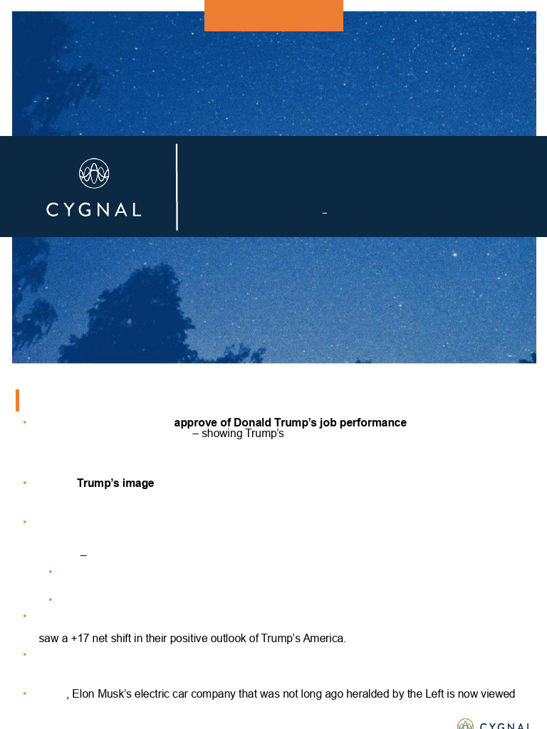 Cygnal National NVT Apr25 Deck Public | PDF | Republican Party (United ...