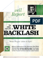 Lincoln Rockwell George - The Rockwell Report The Real Nature of White Backlash SCAN
