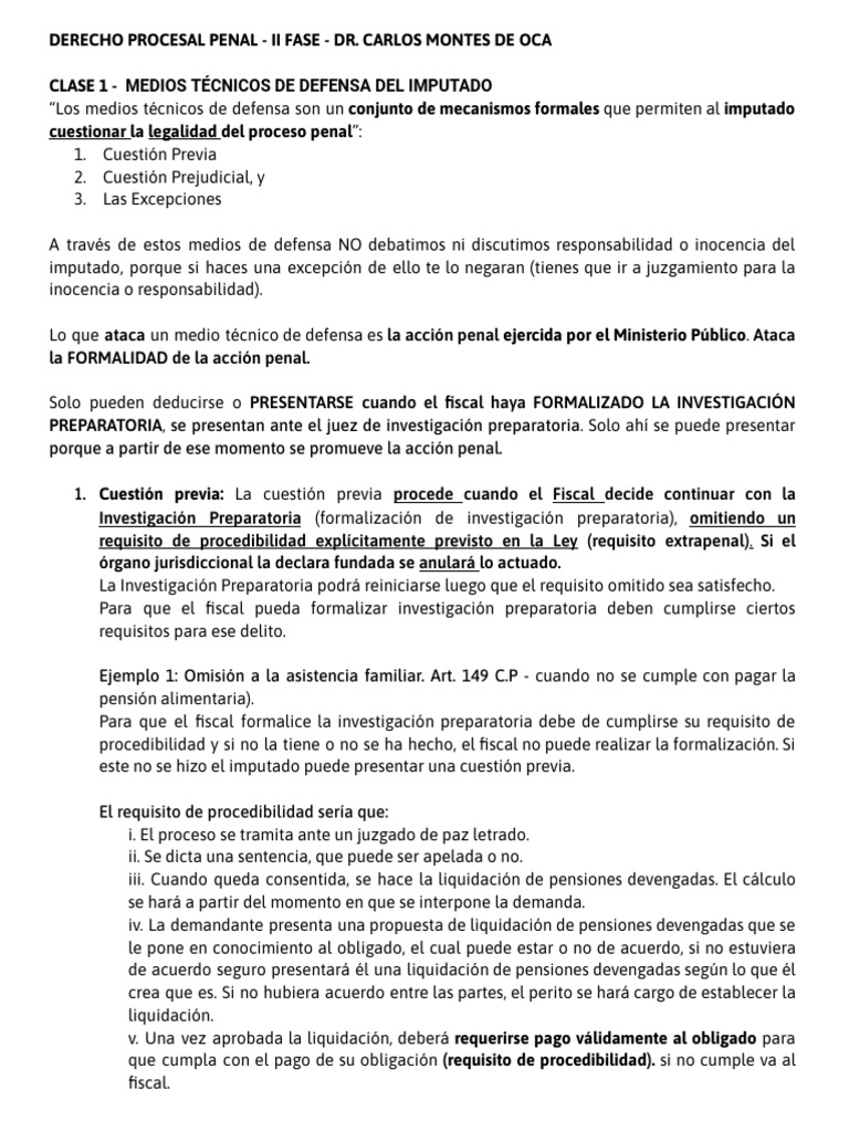 Medios de Defensa en Investigación Penal | PDF | Fiscal | Ley procesal