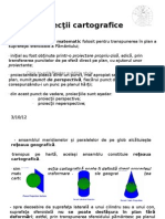 Proiectii Cartografice