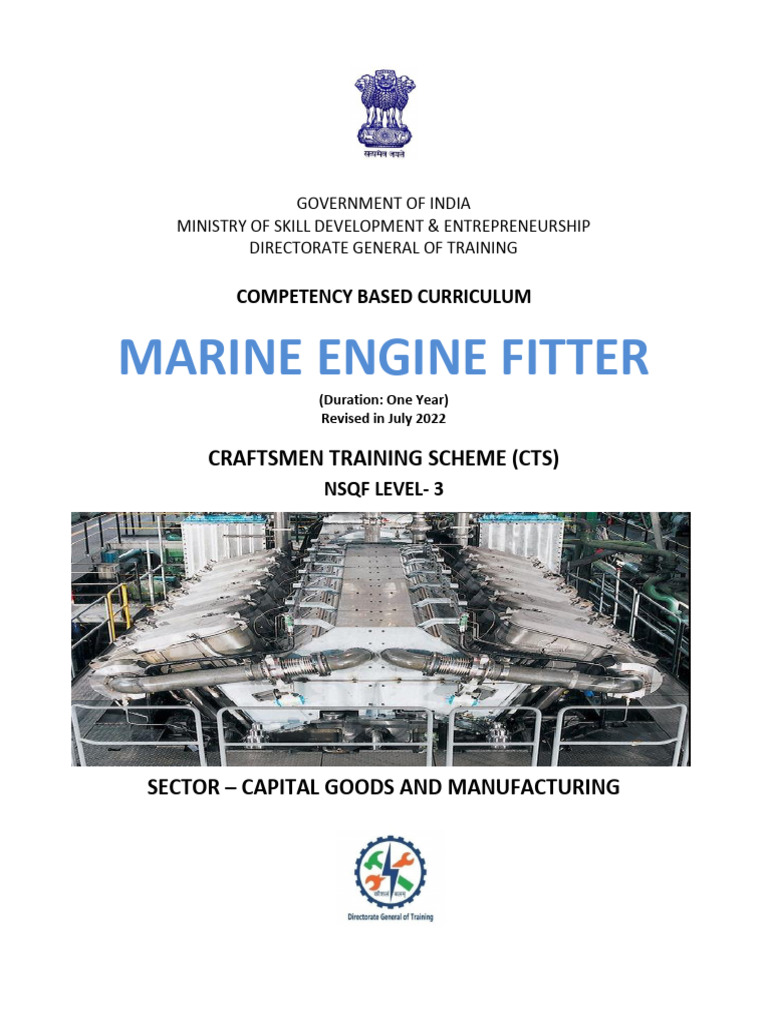 Marine Engine Fitter_CTS2.0_NSQF-3 | PDF | Diesel Engine | Engines