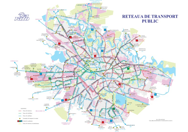 Harta RATB | PDF