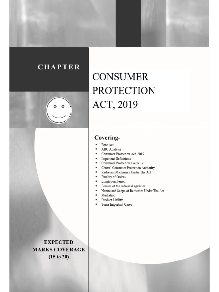 Consumer Protection Act Ecipl PDF | PDF | Mediation | Appeal