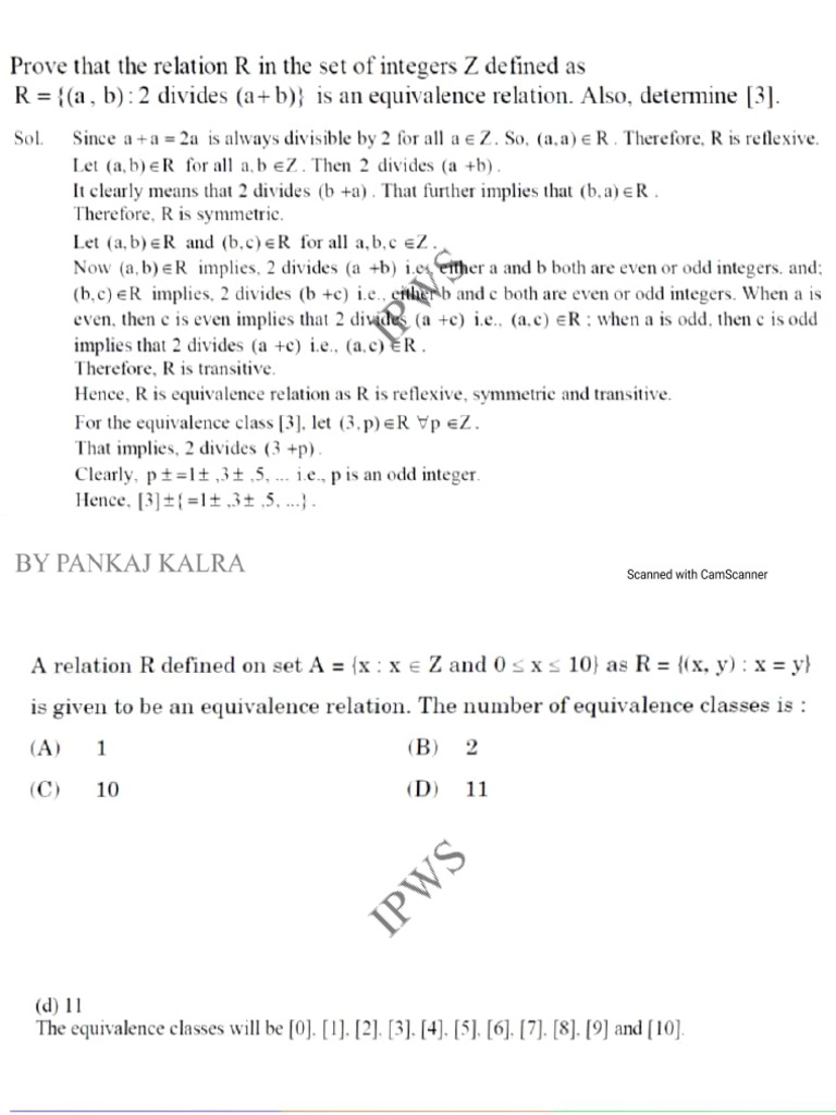 Rel and Functions | PDF