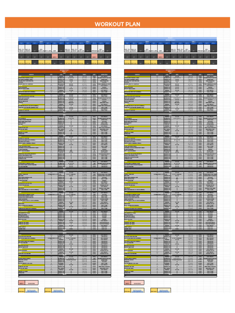 14-Day Strength Workout Plan | PDF | Weight | Weight Training
