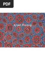 Ajrakh: The Art of Block Printing | PDF | Dyeing | Textiles