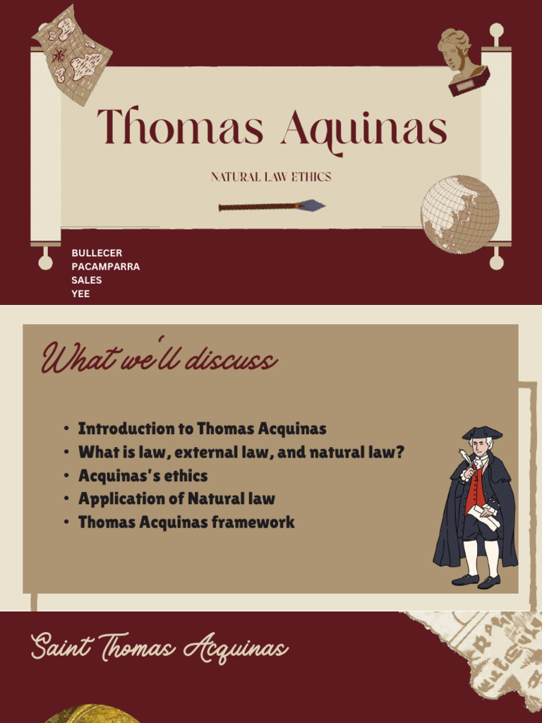 Aquinas on Natural Law and Ethics | PDF | Thomas Aquinas | Natural Law