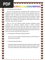 Pernyataan Professional Semasa Praktikum