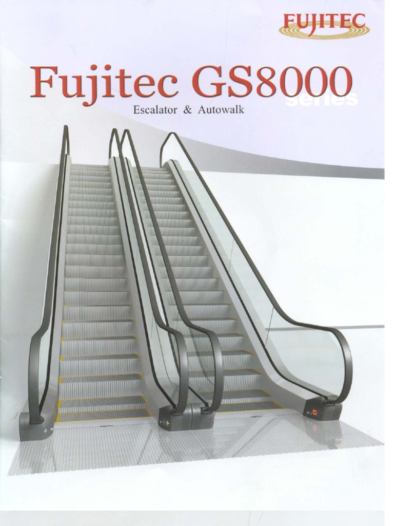Catalog Fujitec Gs8000 Escalators Pdf