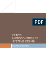 Eet203 Micro Controller Systems Design - Overview